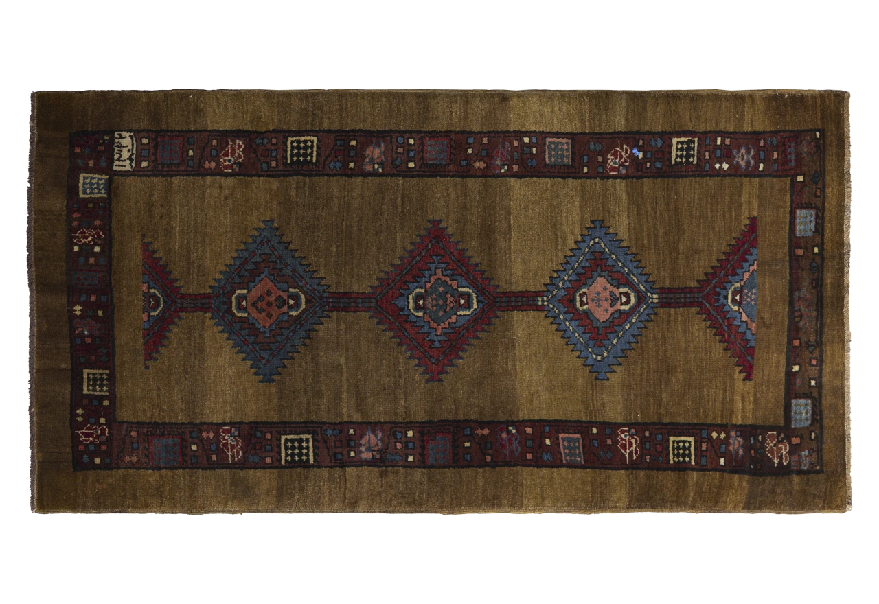 Antique Persian Sarab Transitional Rug 11144