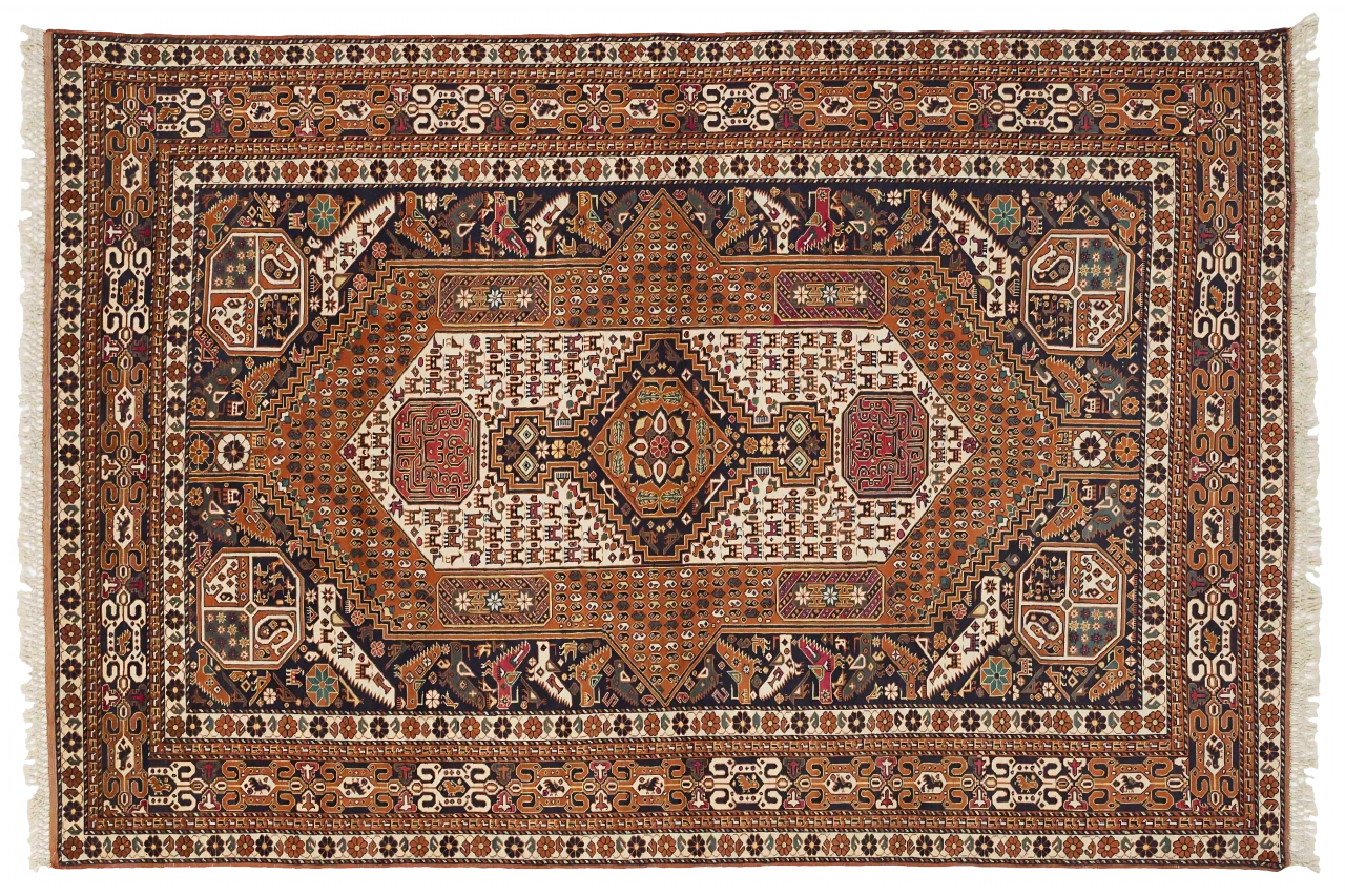 Antique Persian Kurdish Transitional Rug 11196