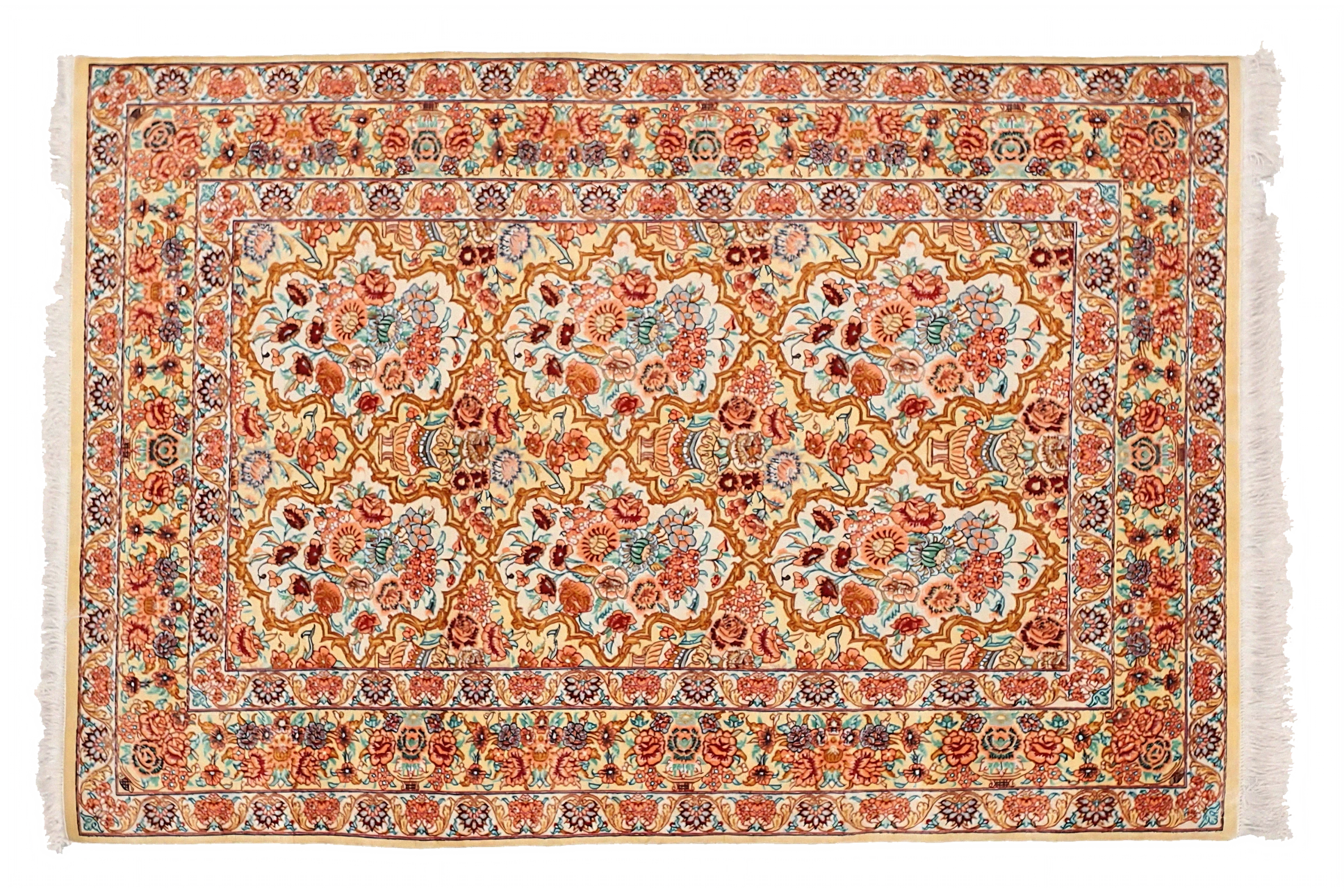 Persian Qum Transitional Rug 11200