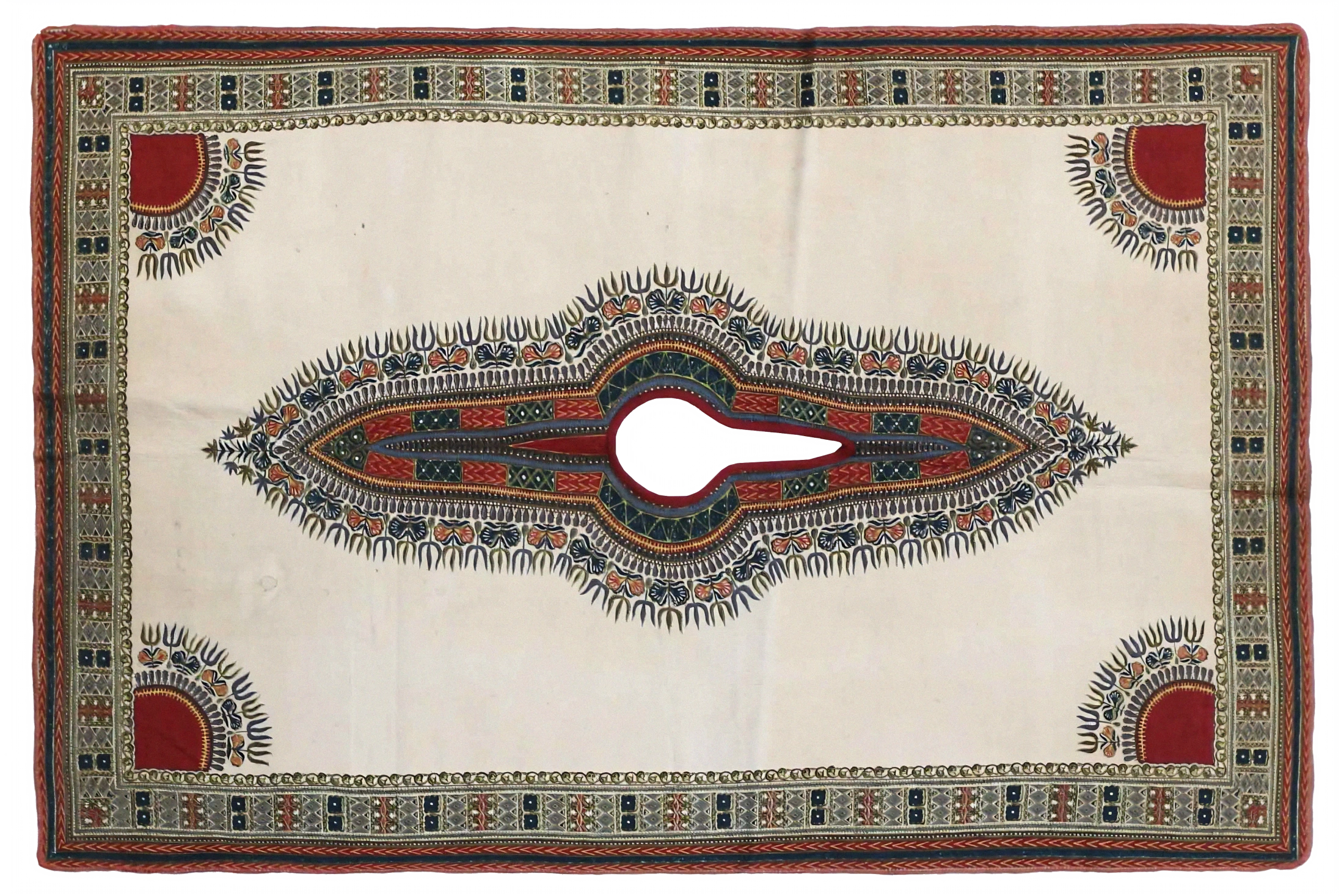 Antique Persian Transitional Rug 11215