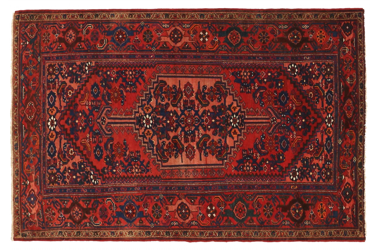 Antique Persian Hamadan Traditional Rug 11223
