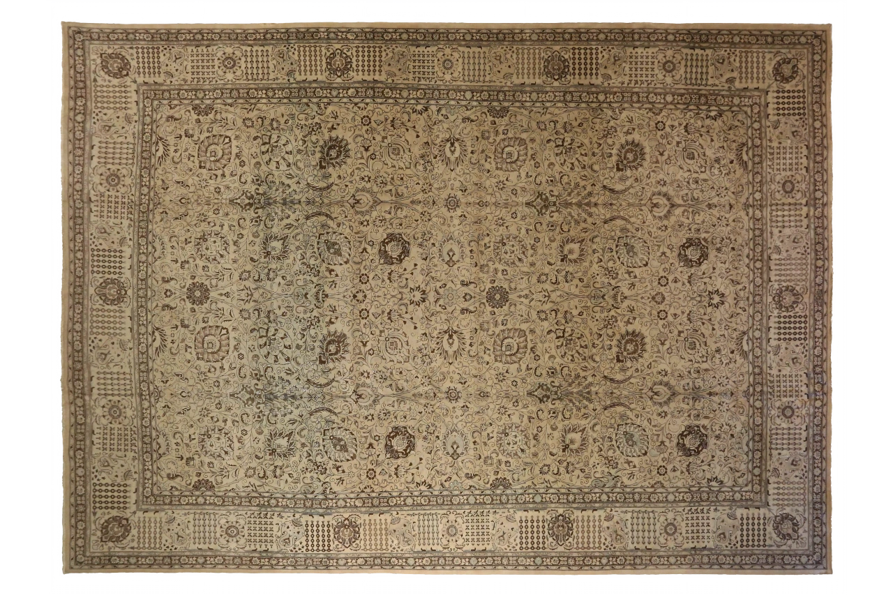 Antique Persian Tabriz Transitional Rug 11243