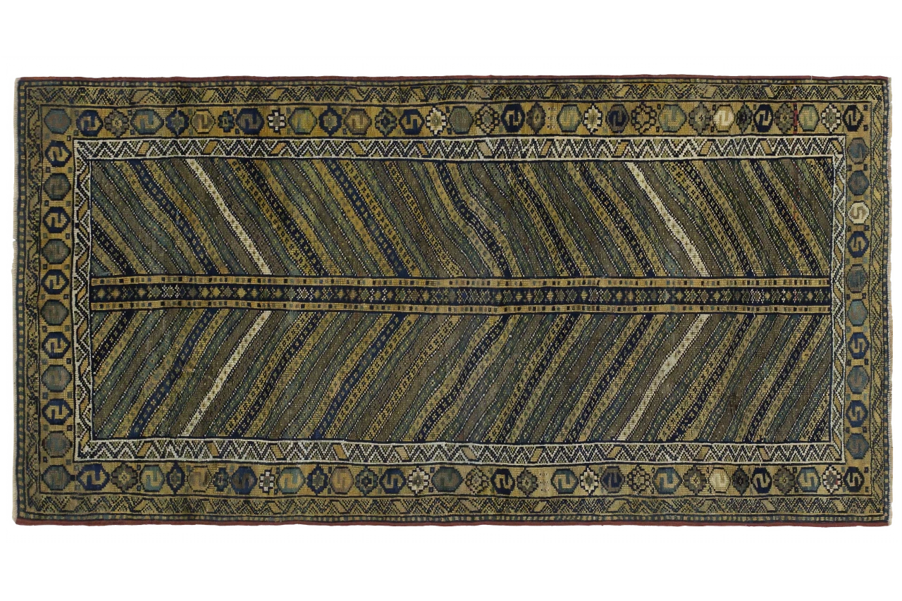 Antique Persian Azarbaijan Transitional Rug 11276
