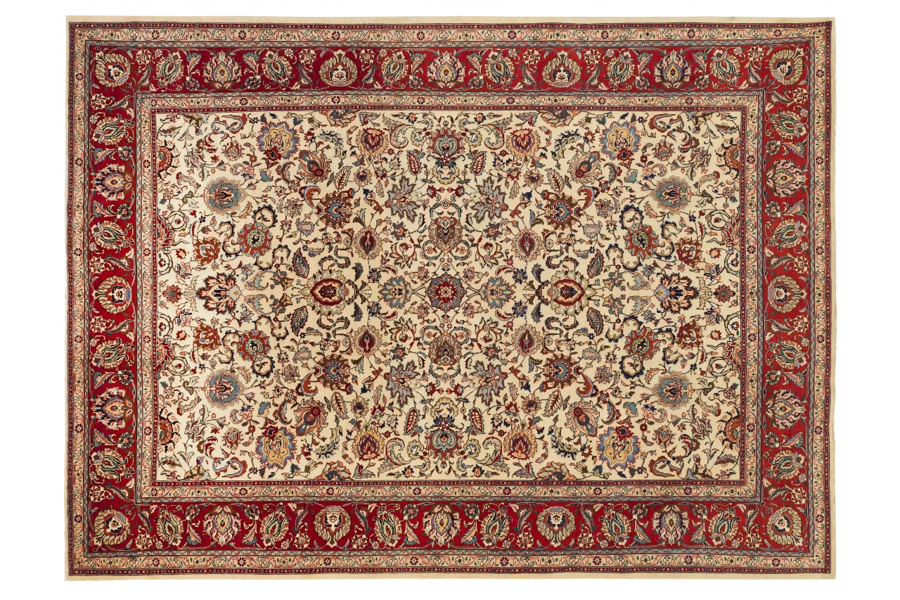 Antique Persian Tabriz Traditional Rug 11287
