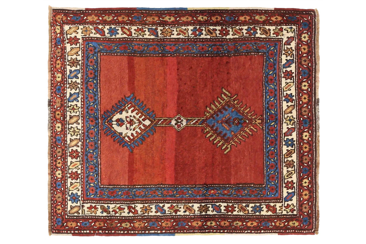 Antique Persian Azarbaijan Transitional Rug 11295