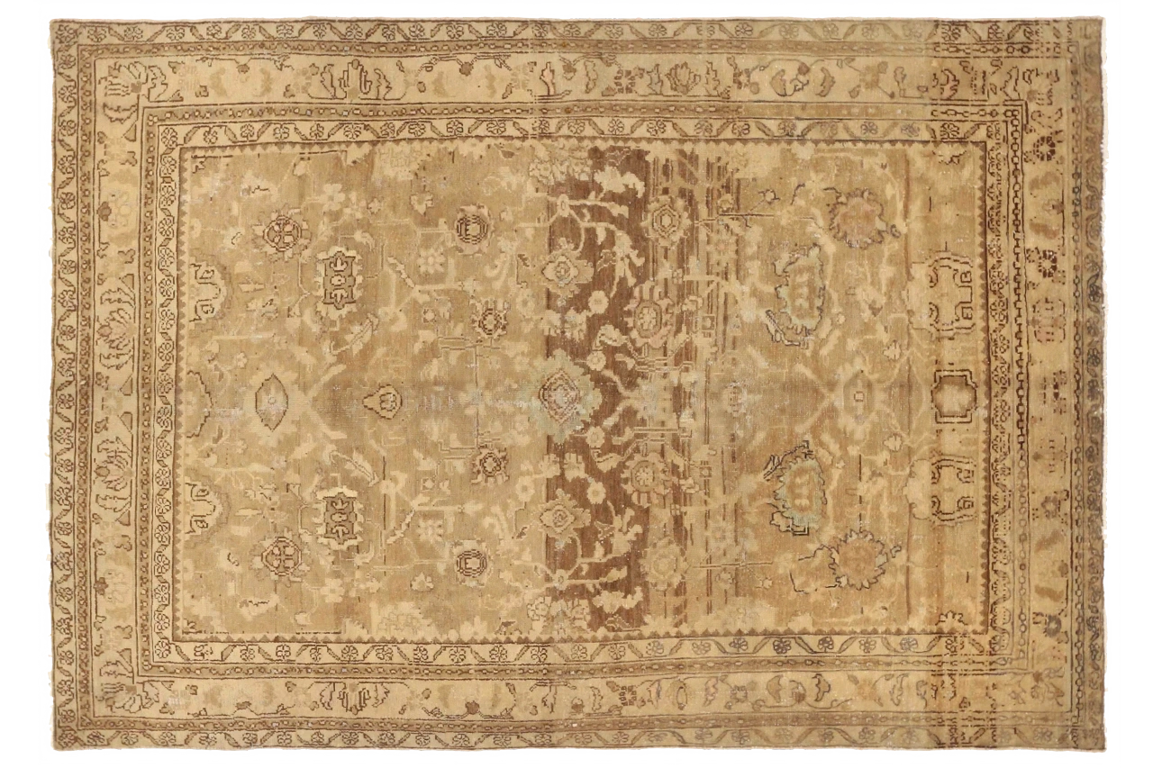 Antique Persian Malayer Transitional Rug 11333
