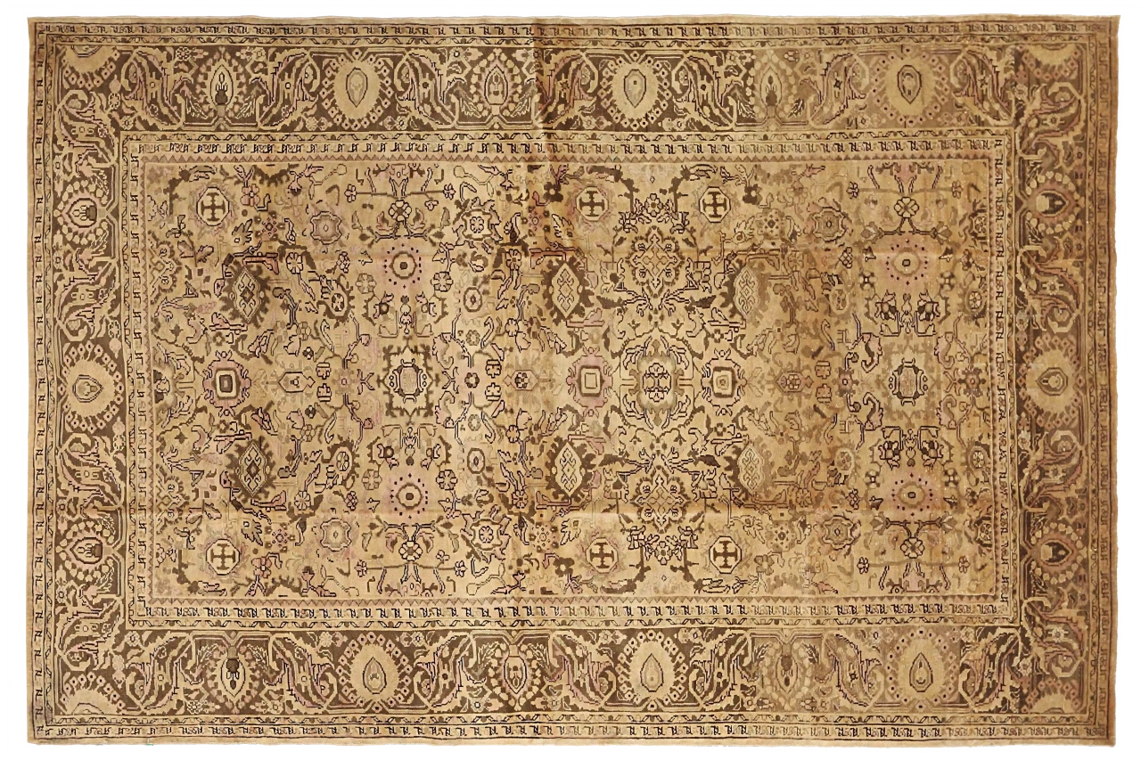 Antique Persian Malayer Transitional Rug 11347