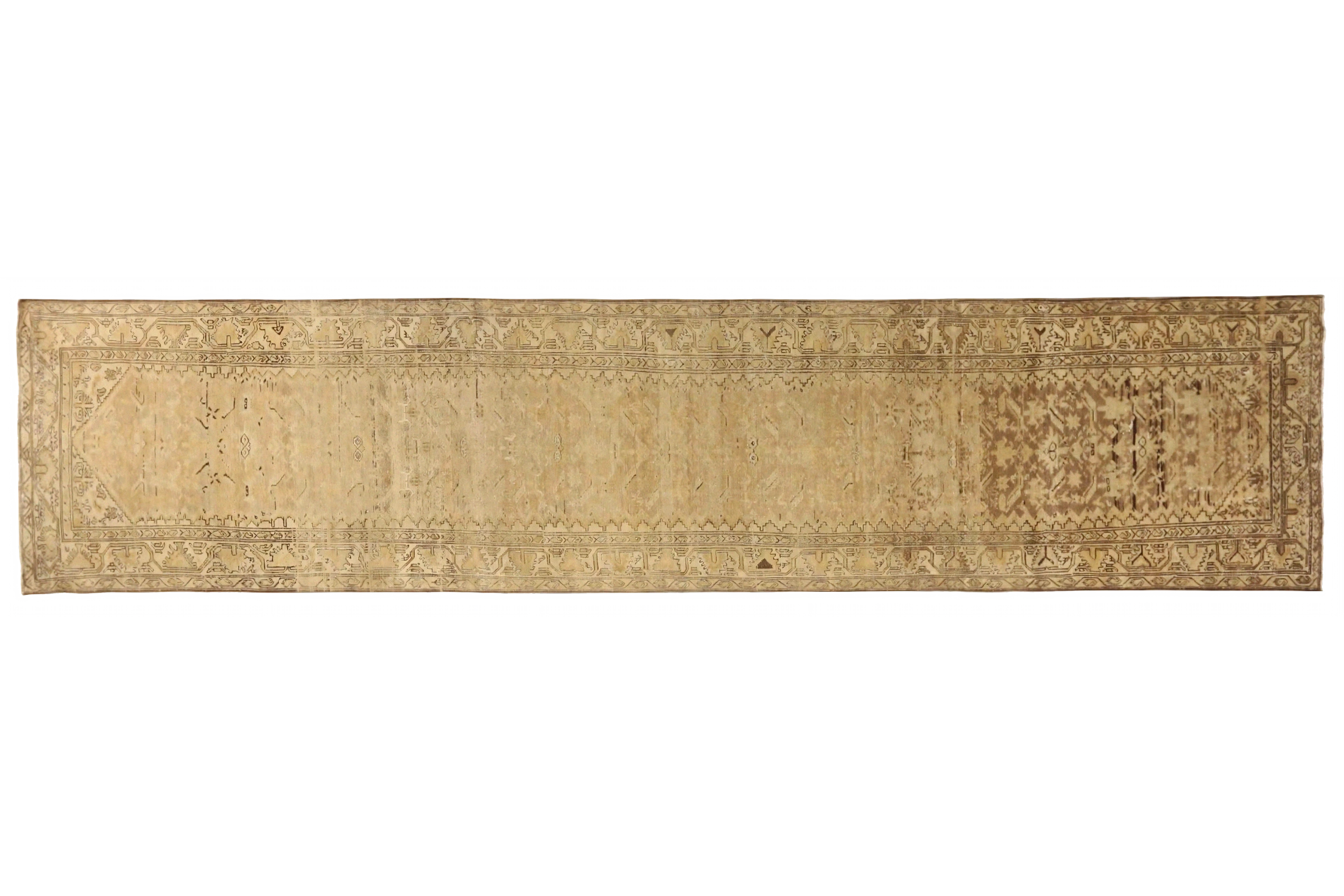 Antique Persian Malayer Transitional Rug 11405