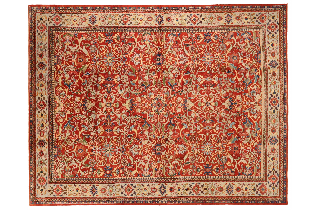 Antique Persian Sultanabad Traditional Rug 11410