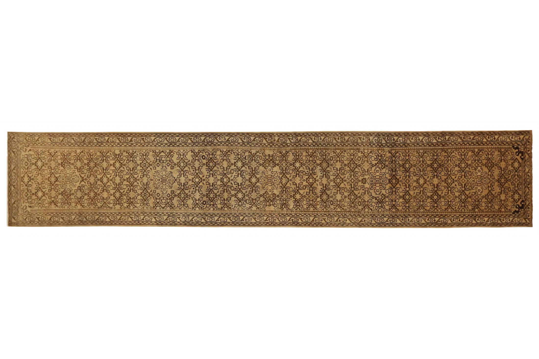 Antique Persian Malayer Transitional Rug 11414