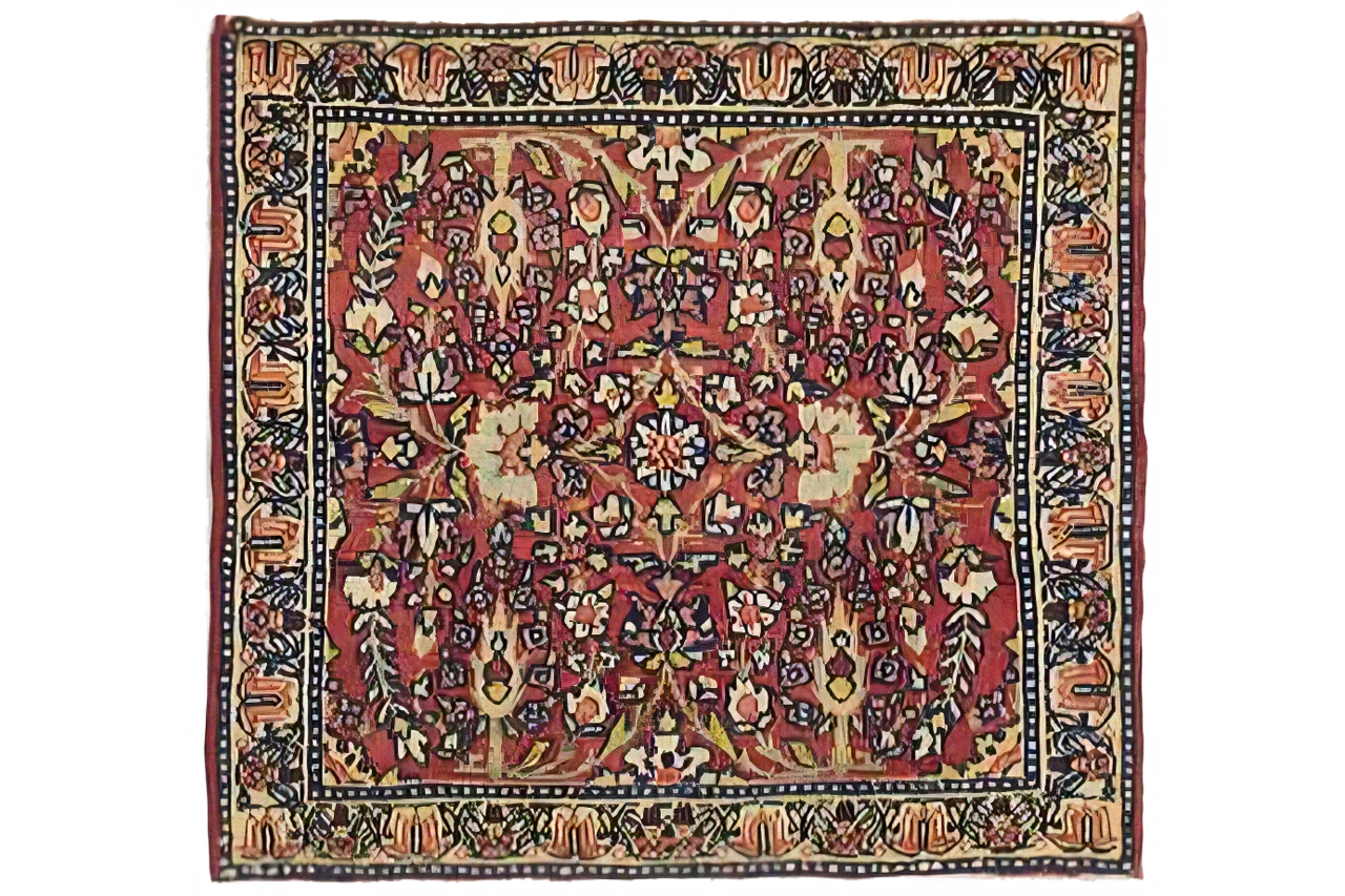 Antique Persian Kerman Traditional Rug 11420