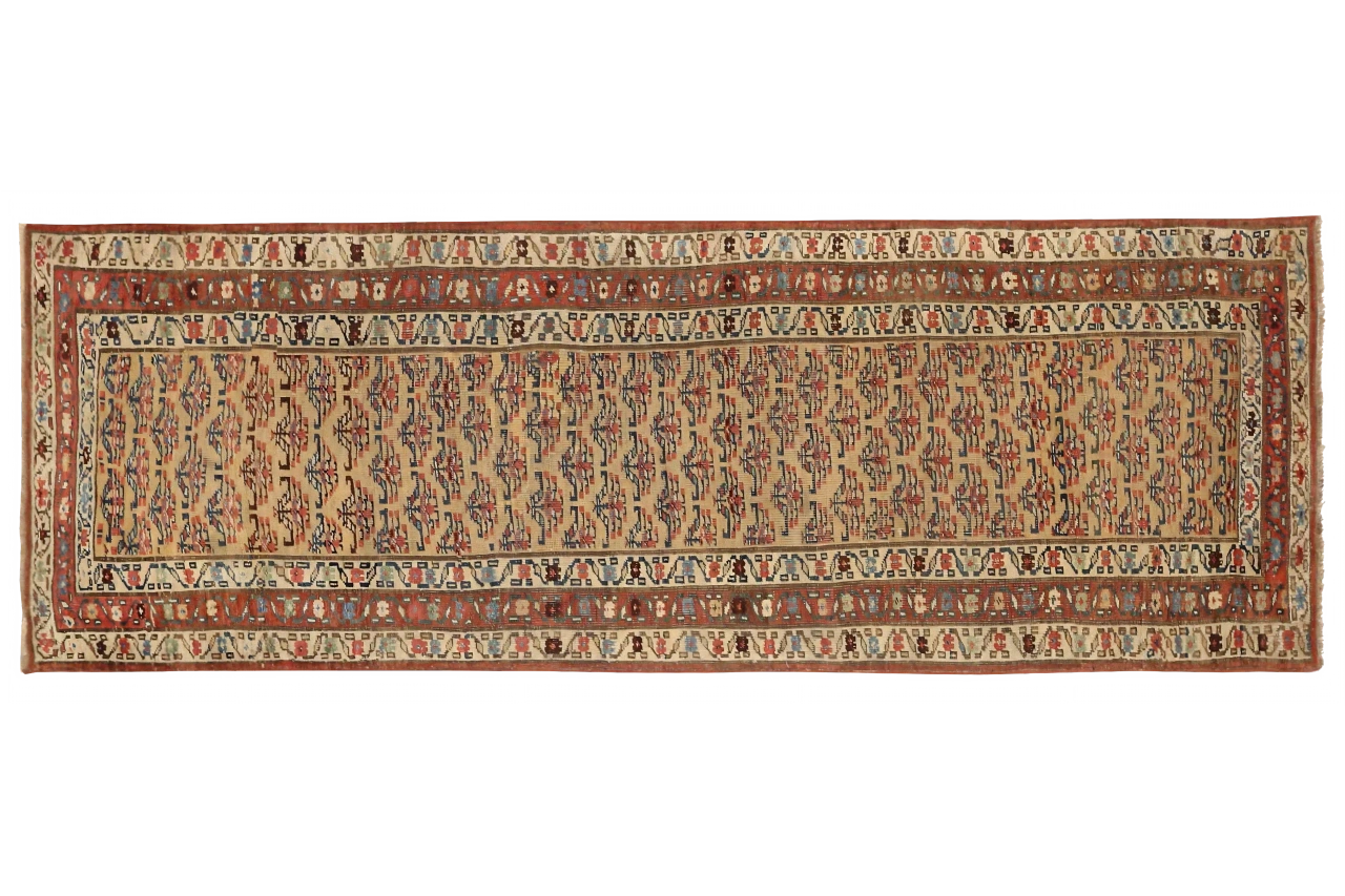 Antique Persian Bijar Traditional Rug 11438