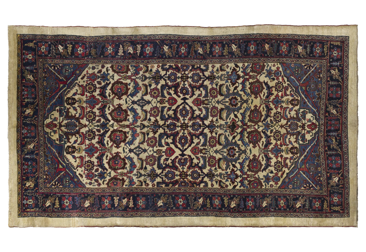 Antique Persian Bijar Traditional Rug 11530