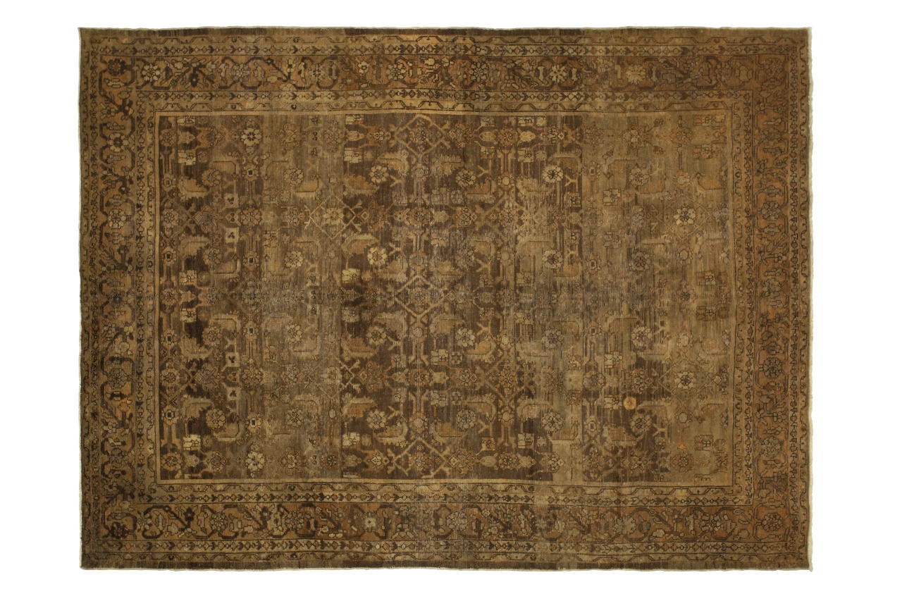 Antique Persian Malayer Transitional Rug 11658