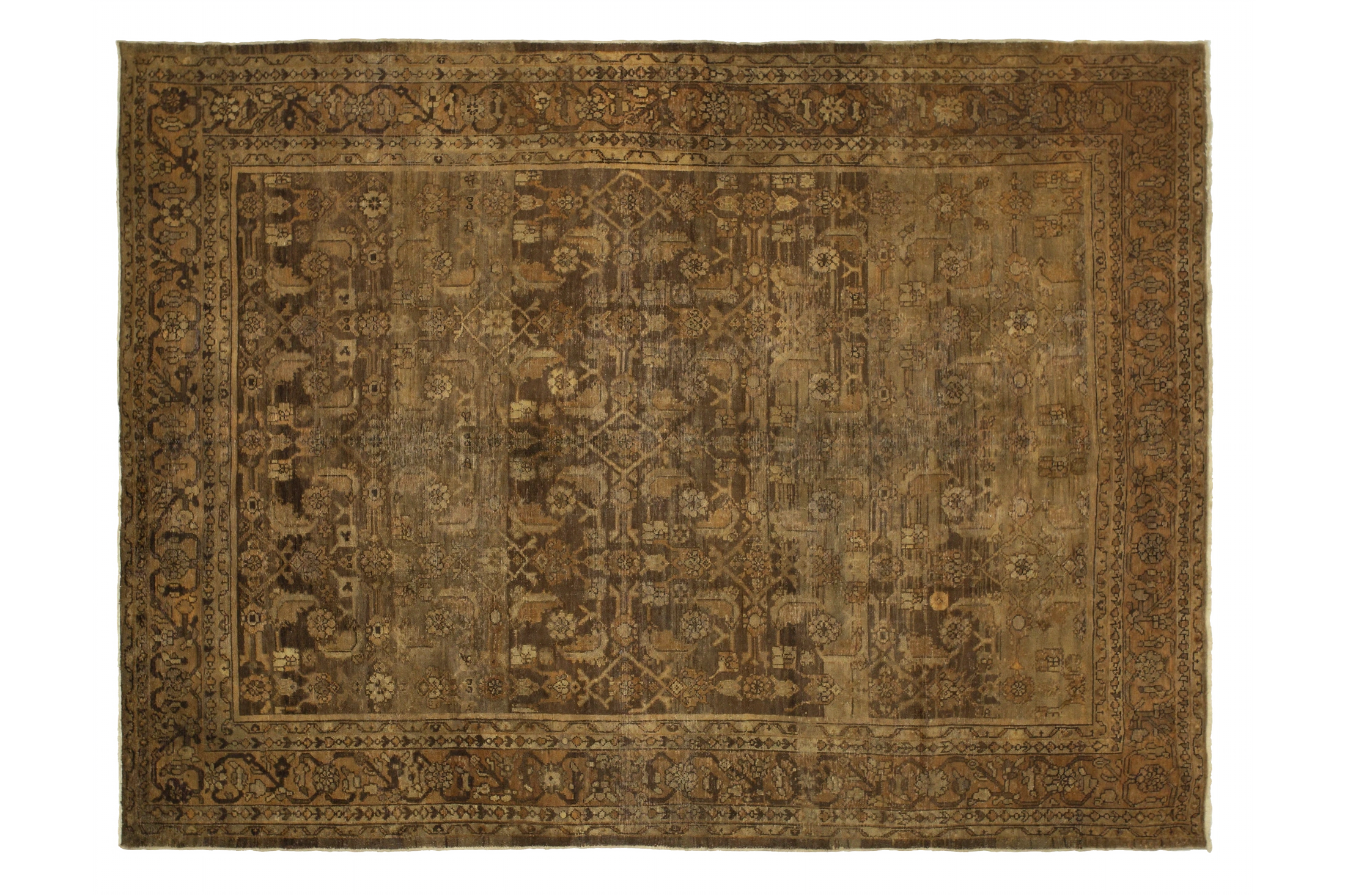 Antique Persian Malayer Transitional Rug 11658