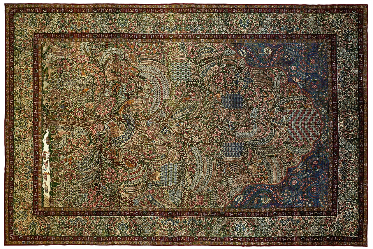 Antique Persian Traditional Rug 11670