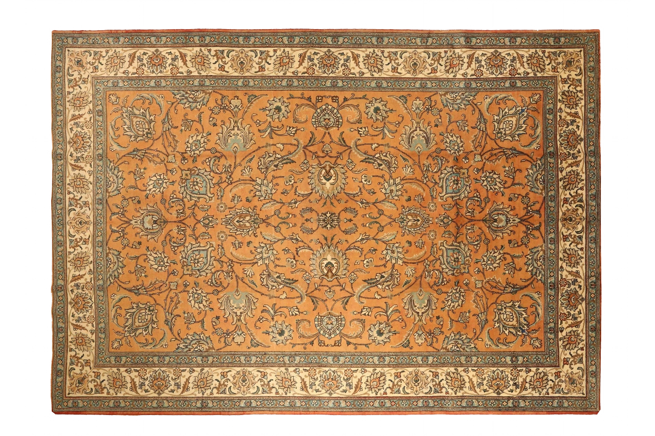 Antique Persian Tabriz Traditional Rug 12701