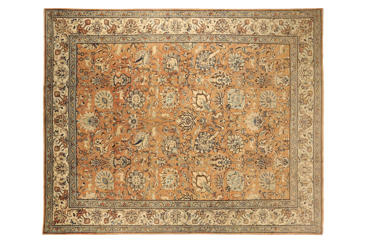 Antique Persian Tabriz Transitional Rug 12703