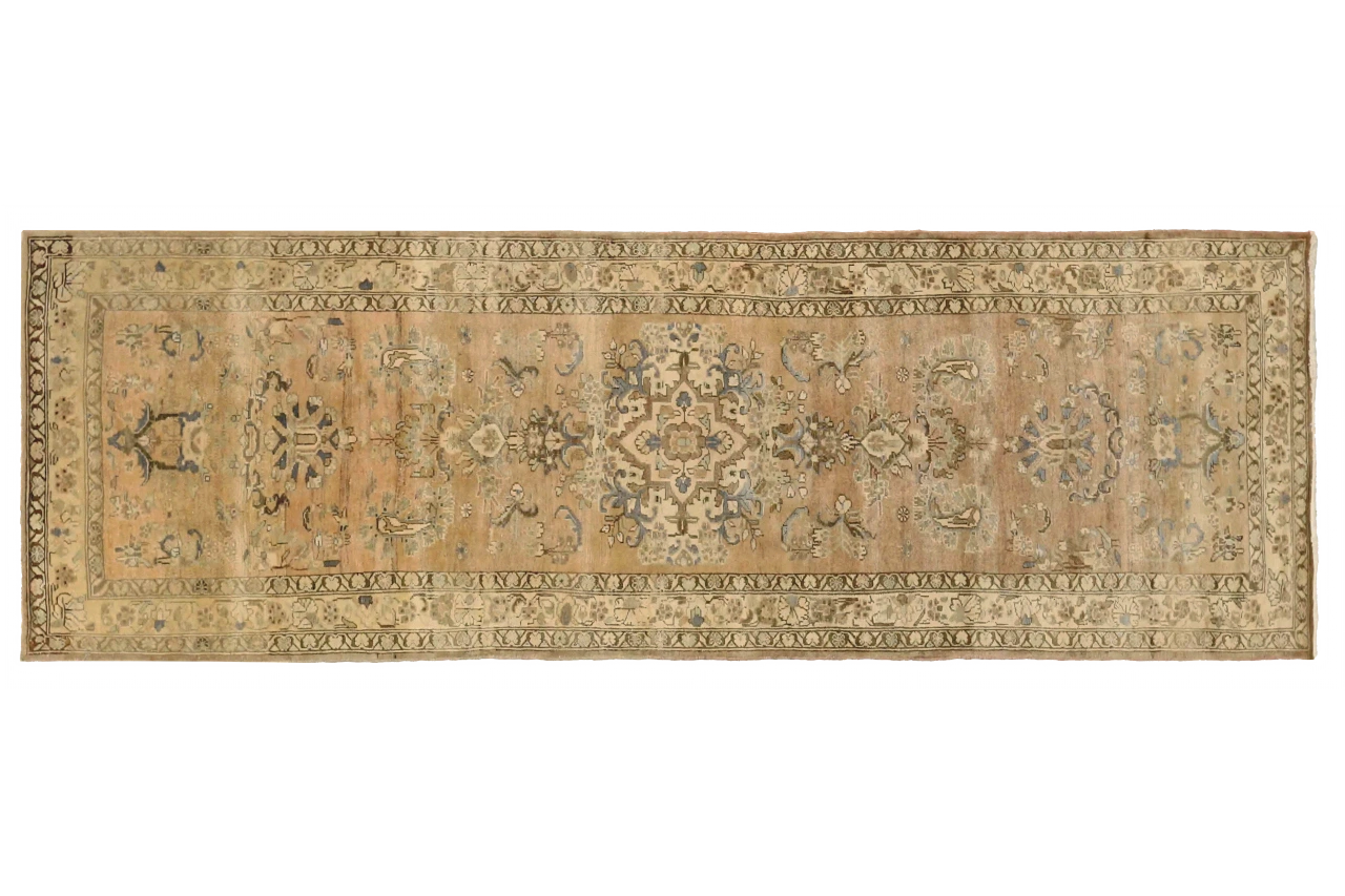 Antique Persian Malayer Transitional Rug 12783