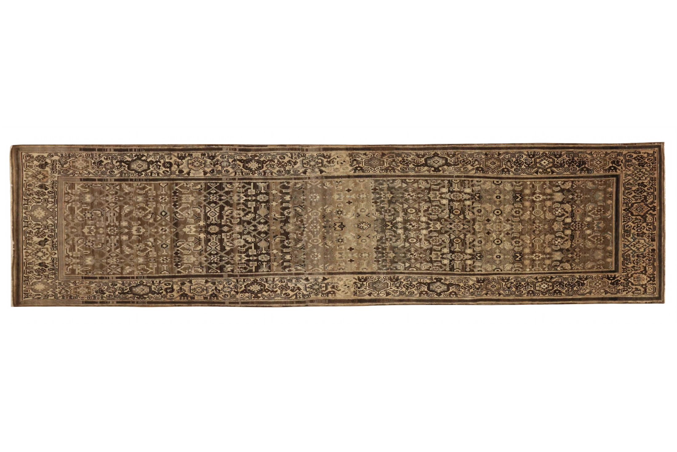 Antique Persian Malayer Transitional Rug 12789