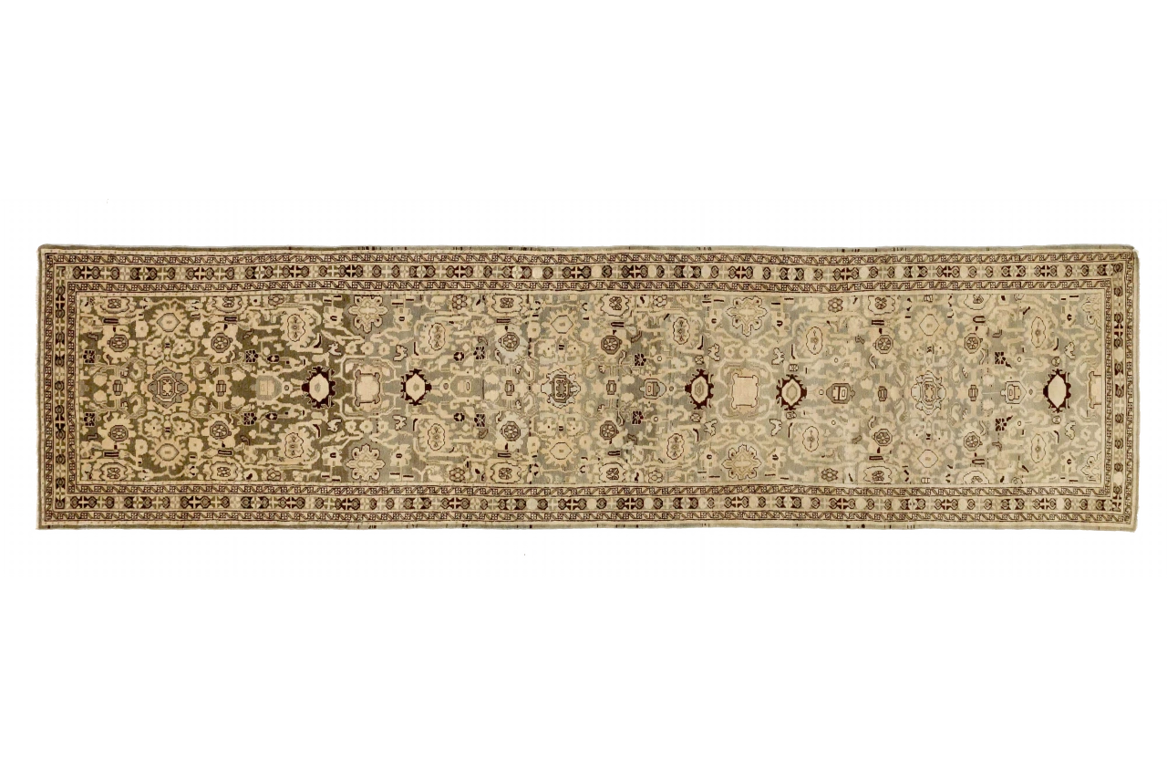 Antique Persian Malayer Transitional Rug 12790
