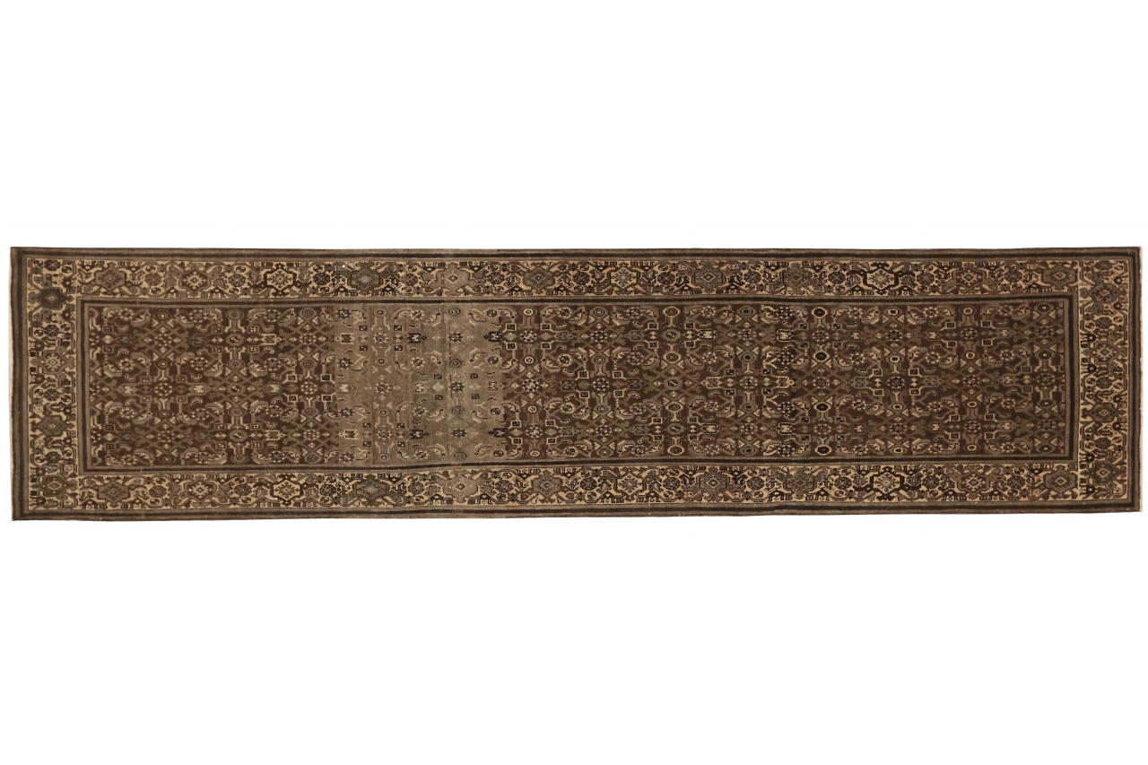 Antique Persian Malayer Transitional Rug 12806