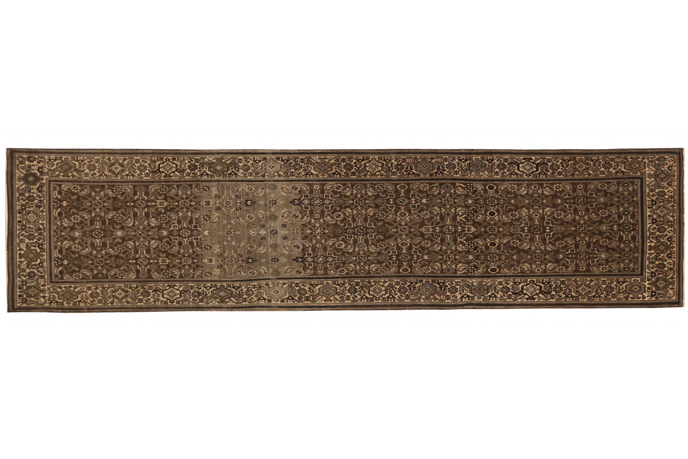 Antique Persian Malayer Transitional Rug 12806