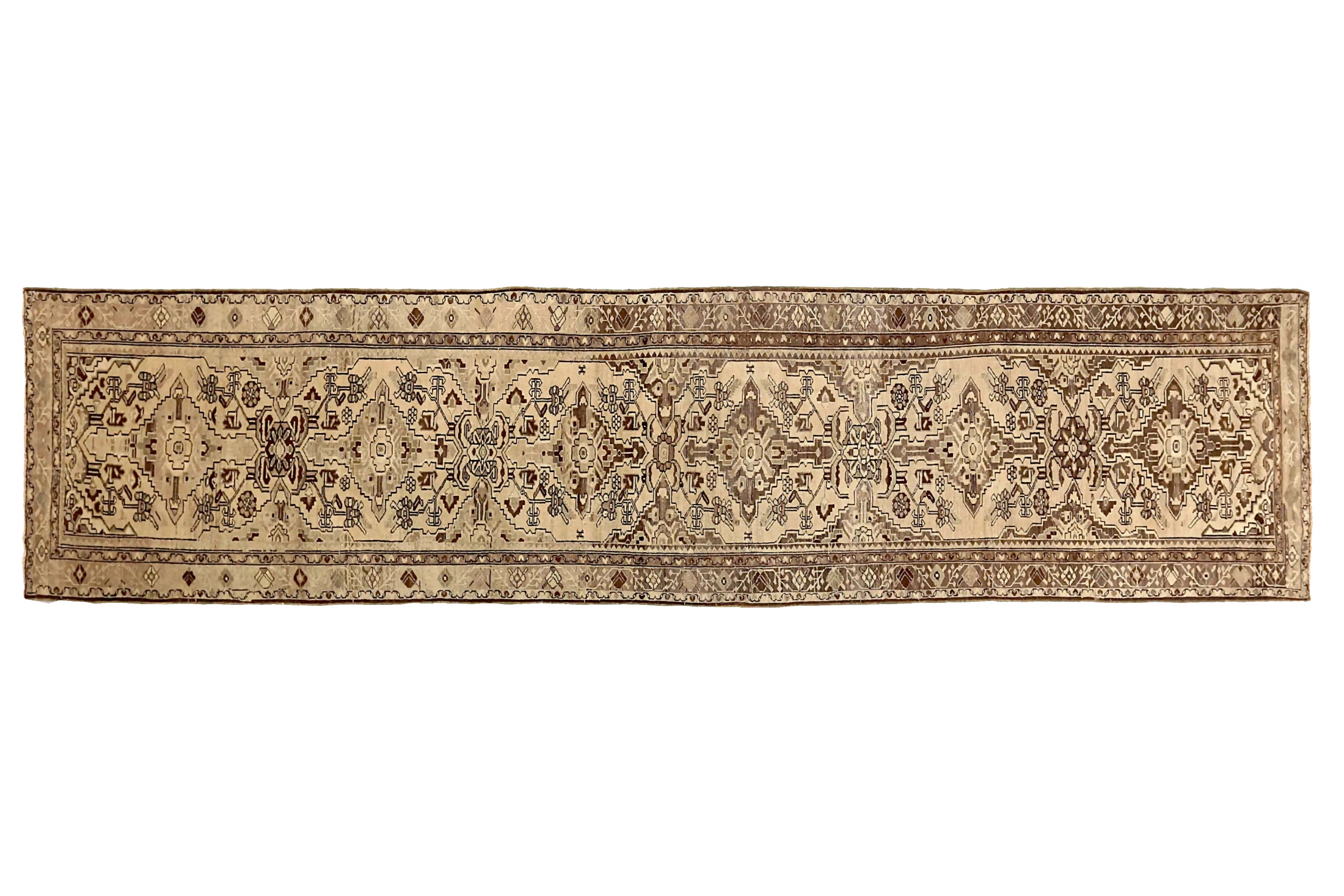 Antique Persian Malayer Transitional Rug 12807