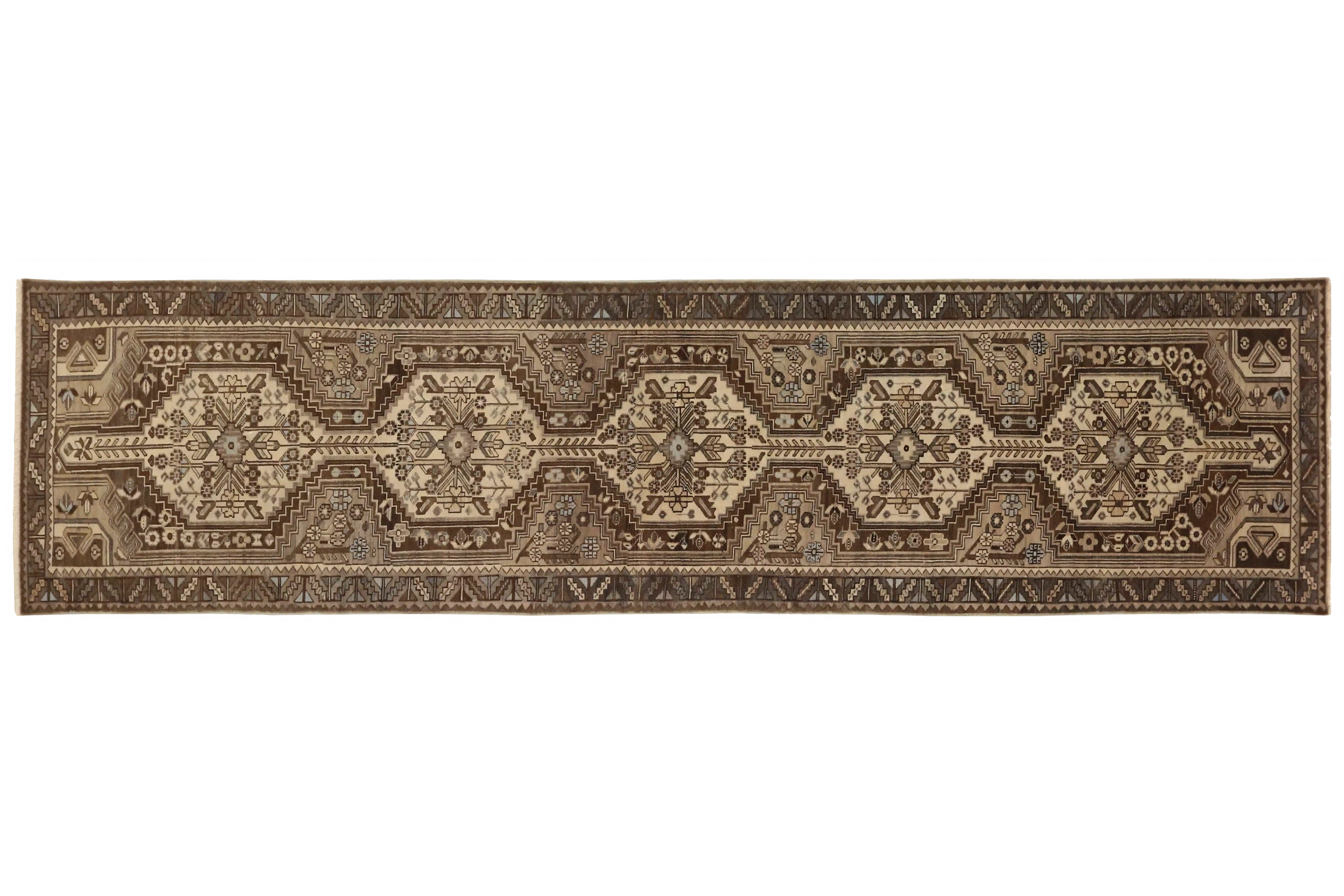 Antique Persian Malayer Transitional Rug 12811
