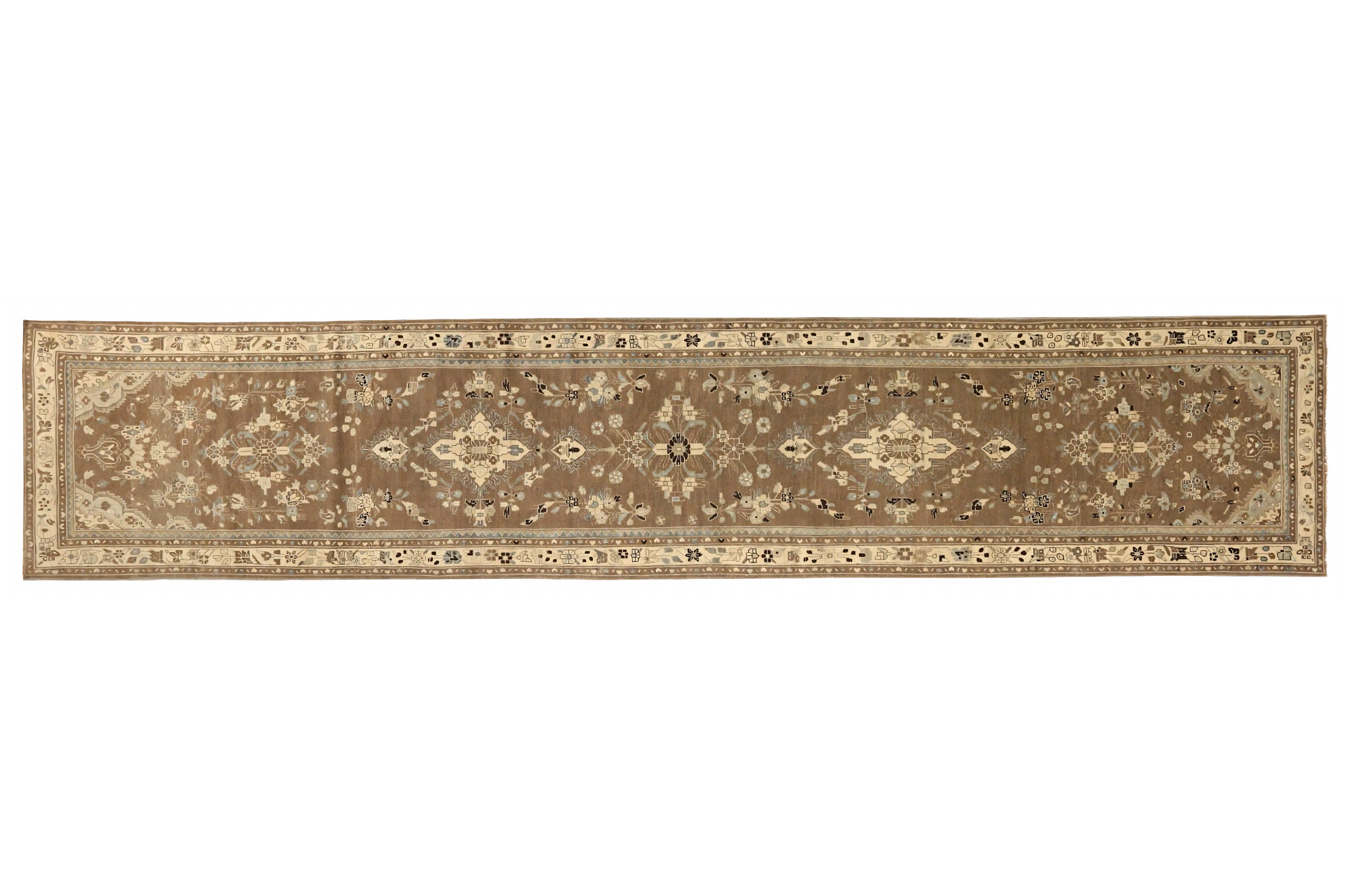 Antique Persian Malayer Transitional Rug 12812