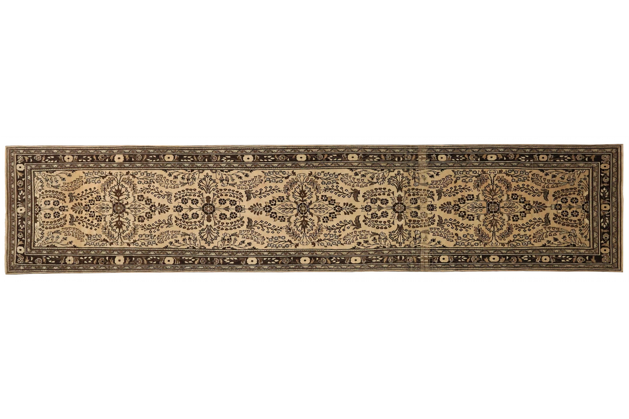 Antique Persian Malayer Traditional Rug 12813