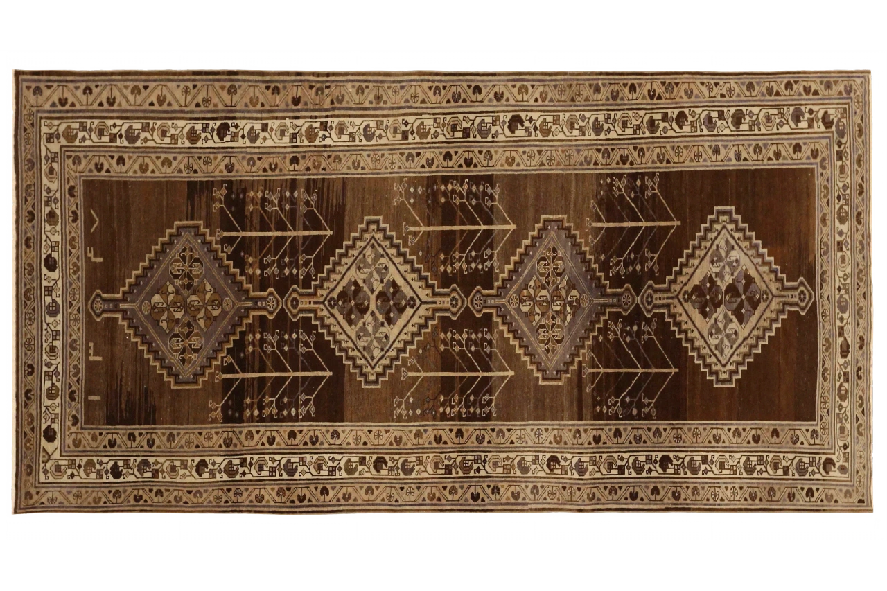 Antique Persian Malayer Transitional Rug 12844