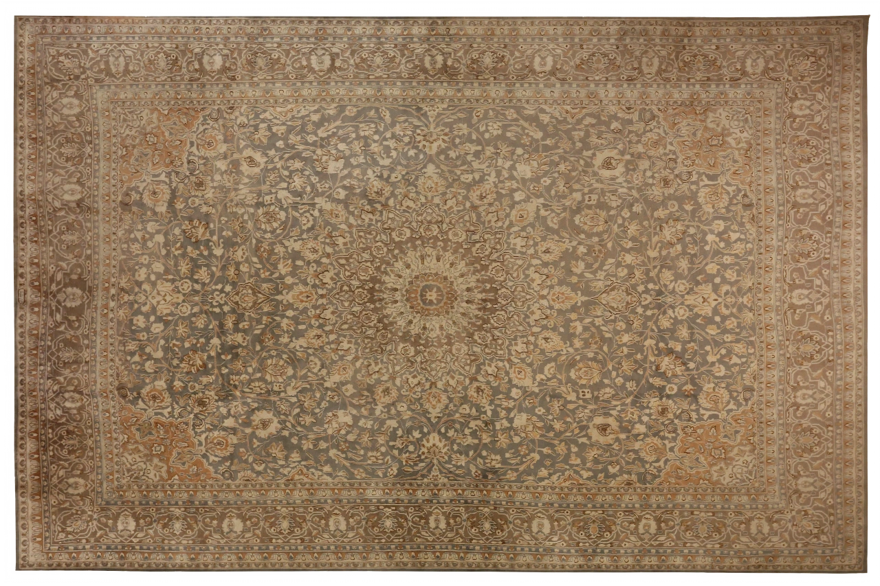 Antique Persian Kerman Transitional Rug 12870