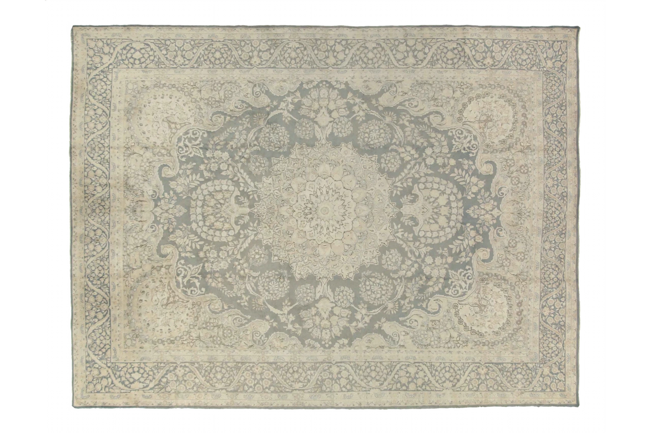 Antique Persian Kerman Transitional Rug 12873