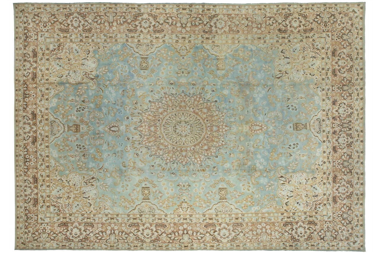 Antique Persian Kerman Transitional Rug 12874