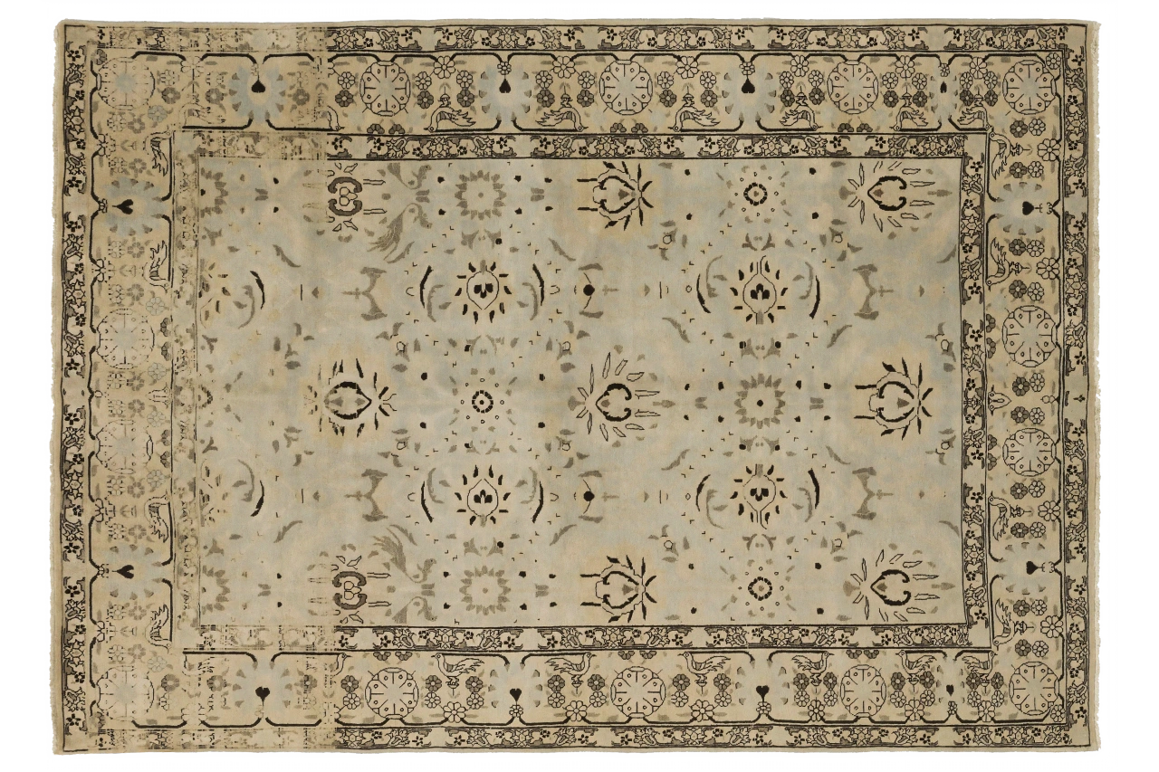 Antique Persian Tabriz Transitional Rug 12932