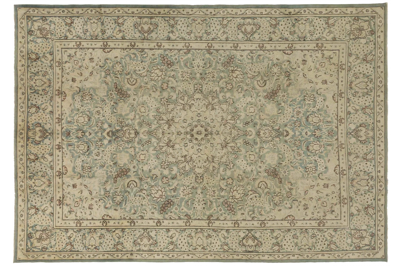 Antique Persian Kerman Transitional Rug 13015
