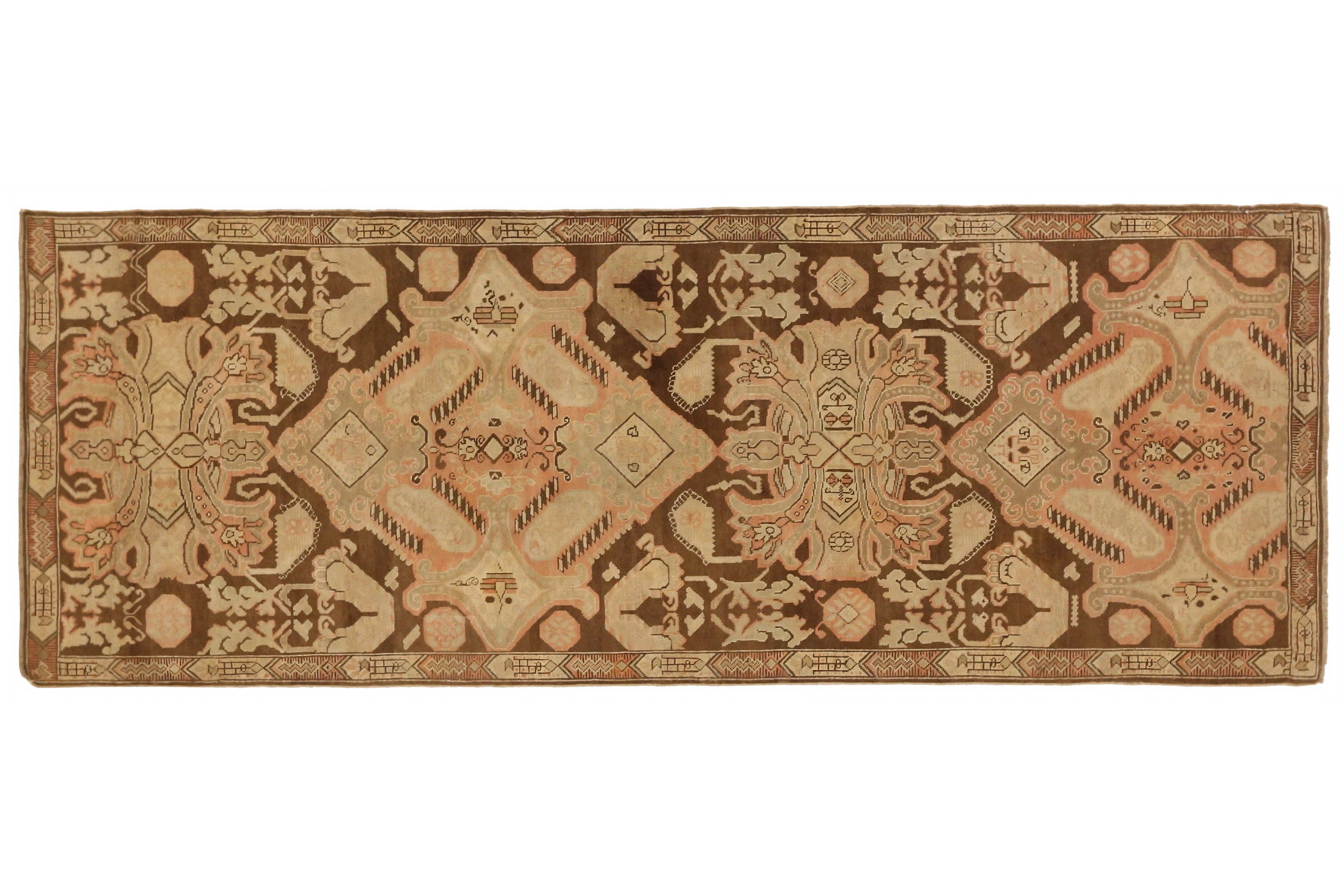 Antique Persian Karabagh Transitional Rug 13026