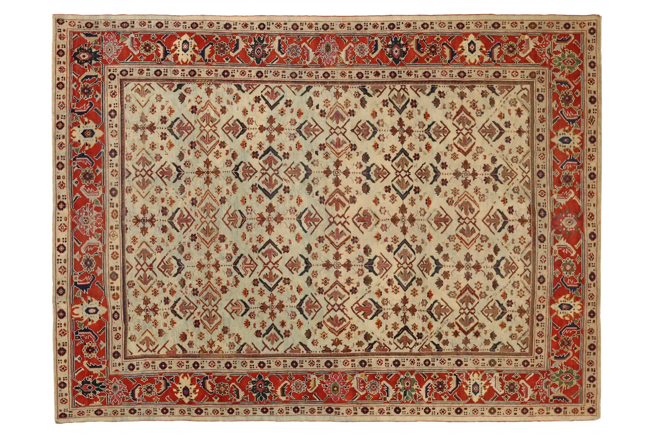 Antique Persian Sultanabad Traditional Rug 13122