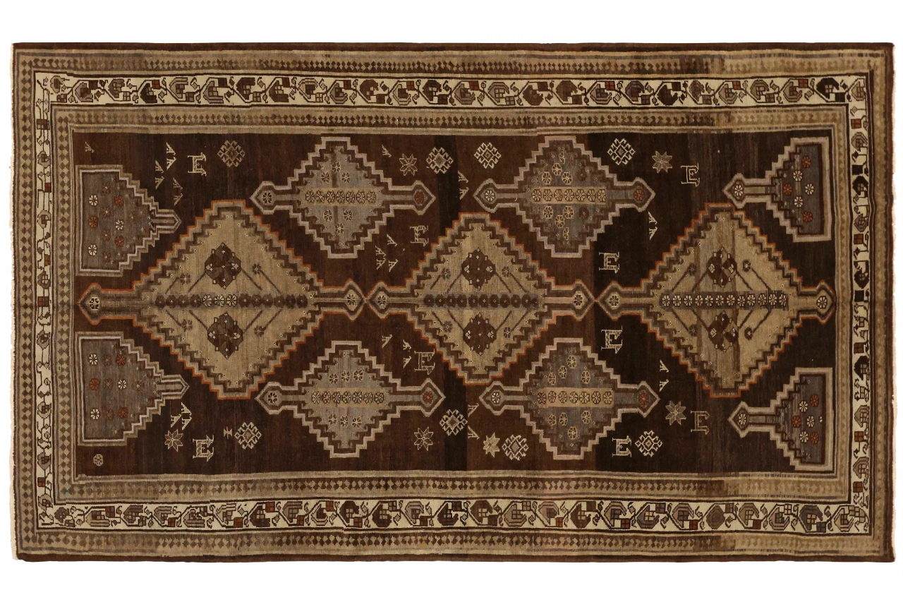 Antique Persian Malayer Transitional Rug 13313