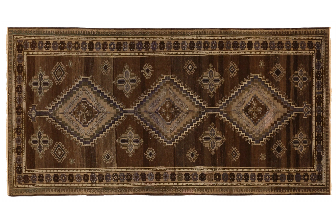 Antique Persian Malayer Transitional Rug 13315