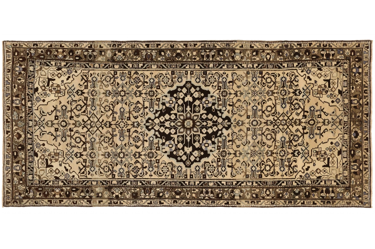 Antique Persian Malayer Traditional Rug 13316