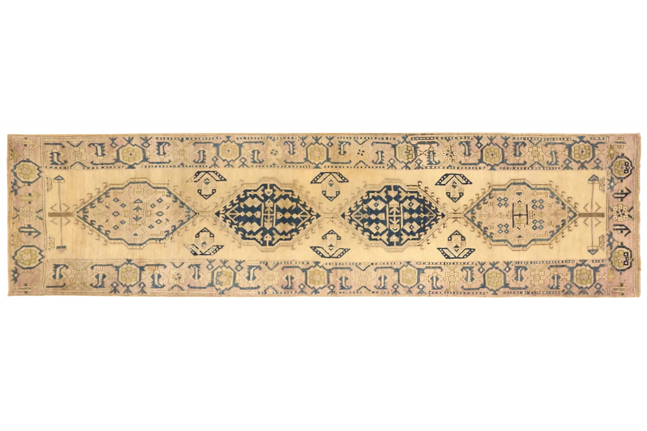 Antique Persian Sarab Transitional Rug 13318