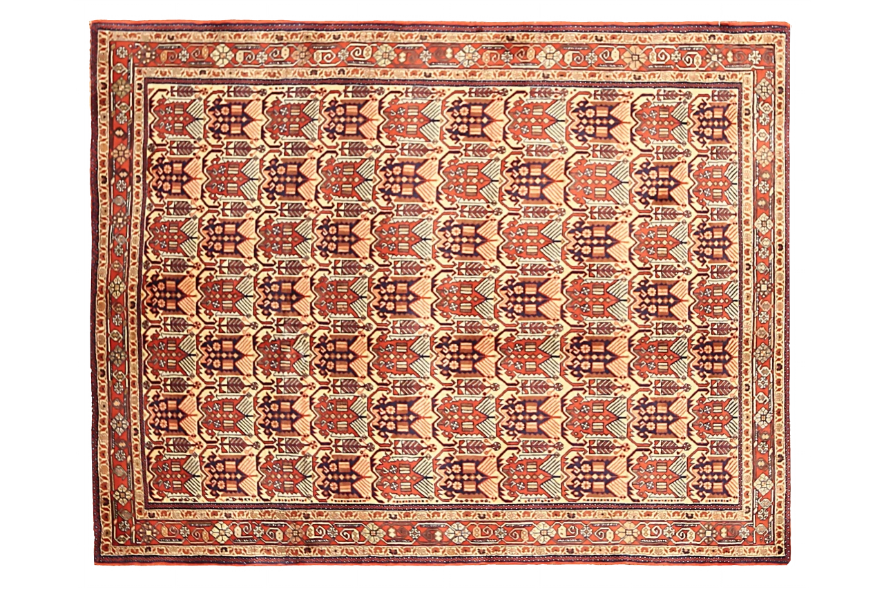 Antique Persian Transitional Rug 13332