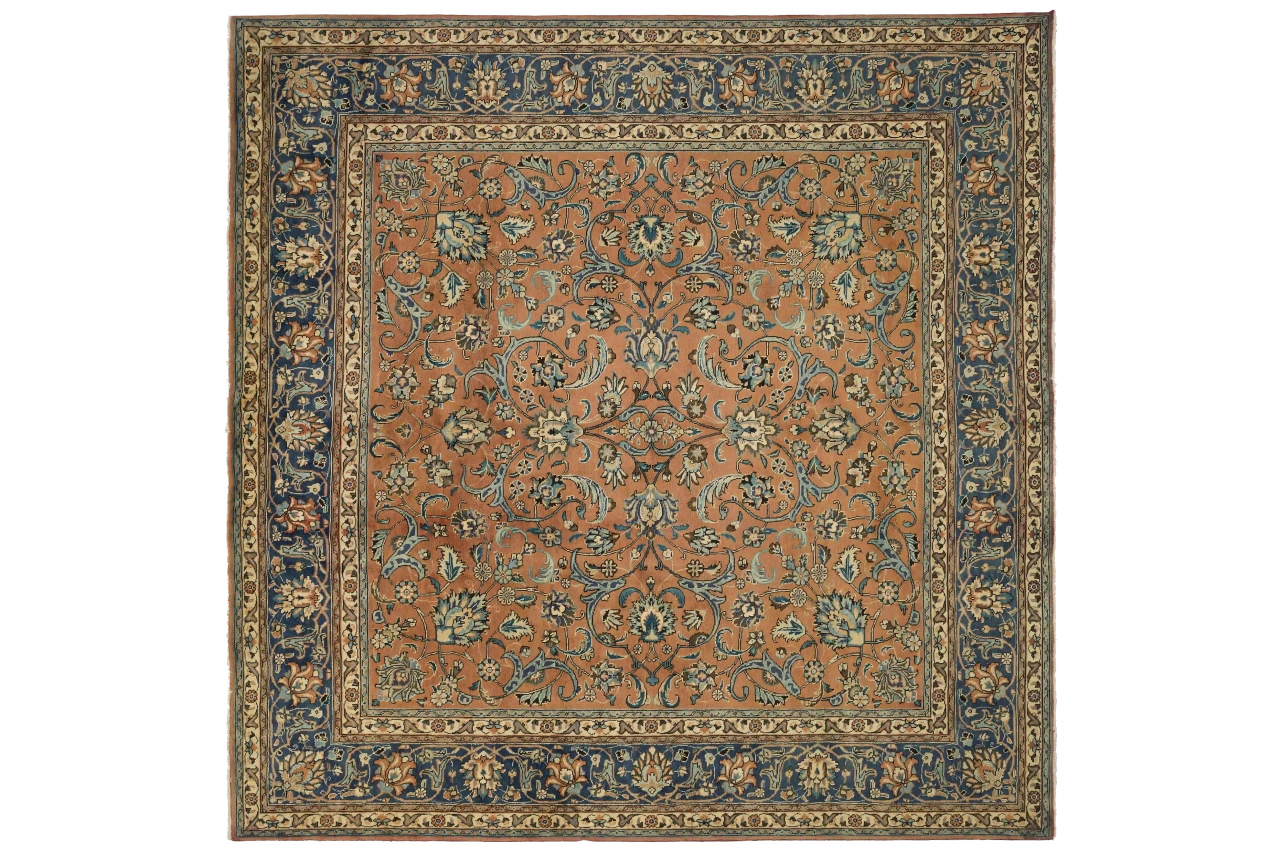 Antique Persian Tabriz Transitional Rug 13375