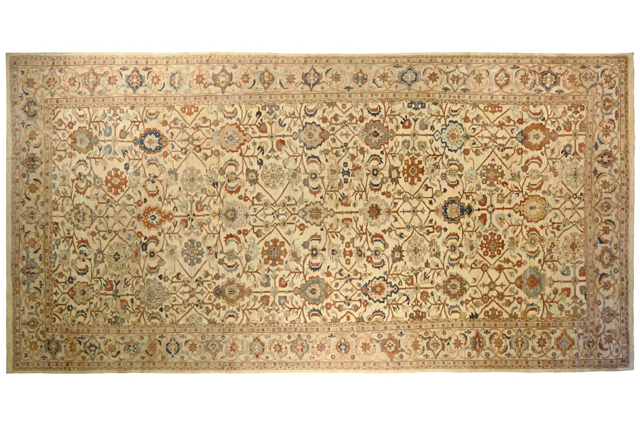 Persian Sultanabad Transitional Rug 13528