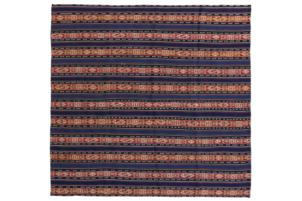 Antique Persian Transitional Rug 13557