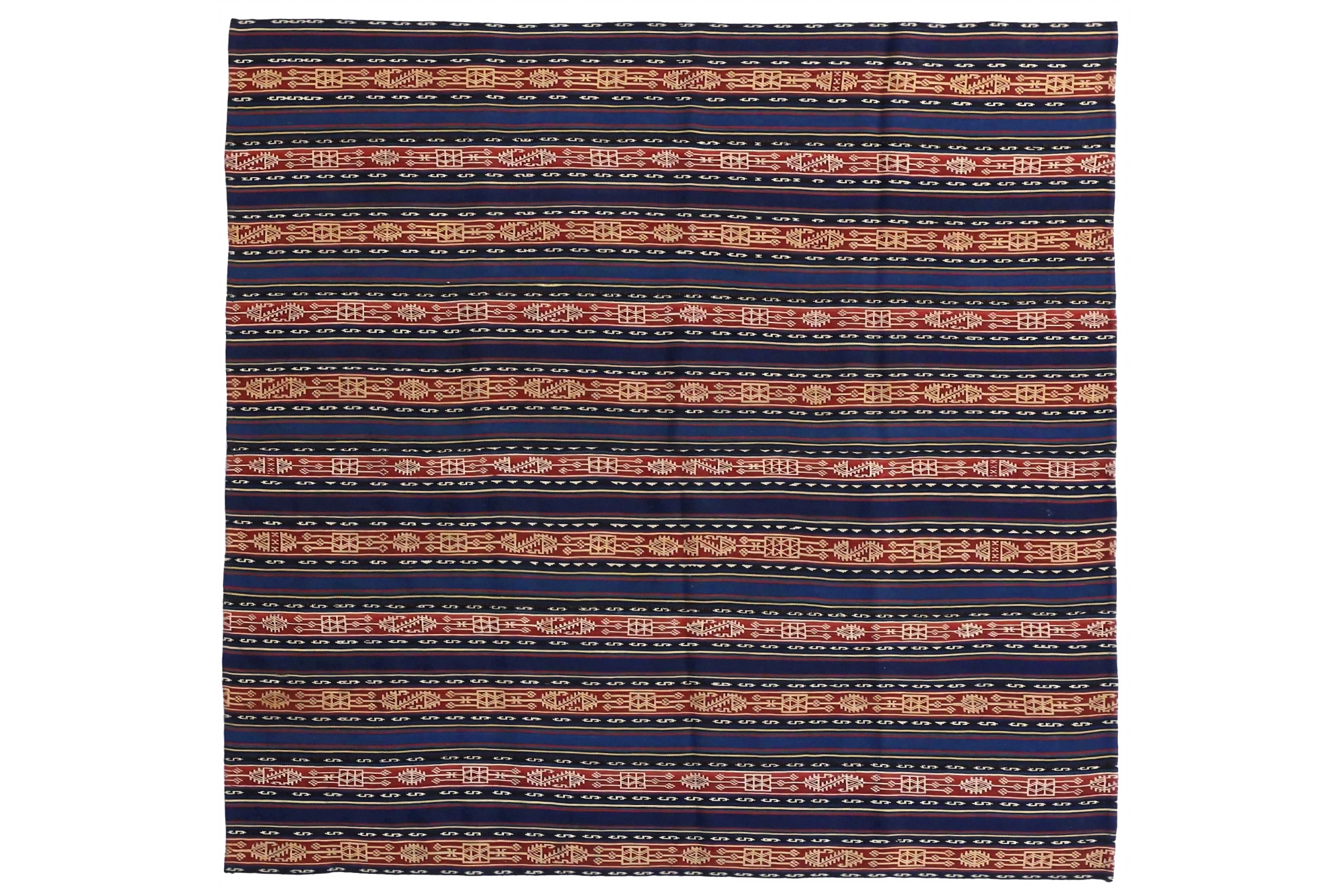 Antique Persian Transitional Rug 13557