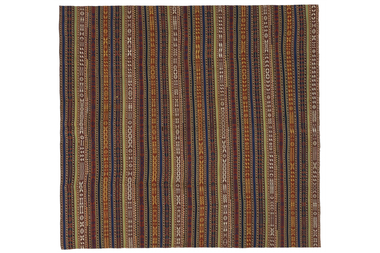 Antique Persian Transitional Rug 13559