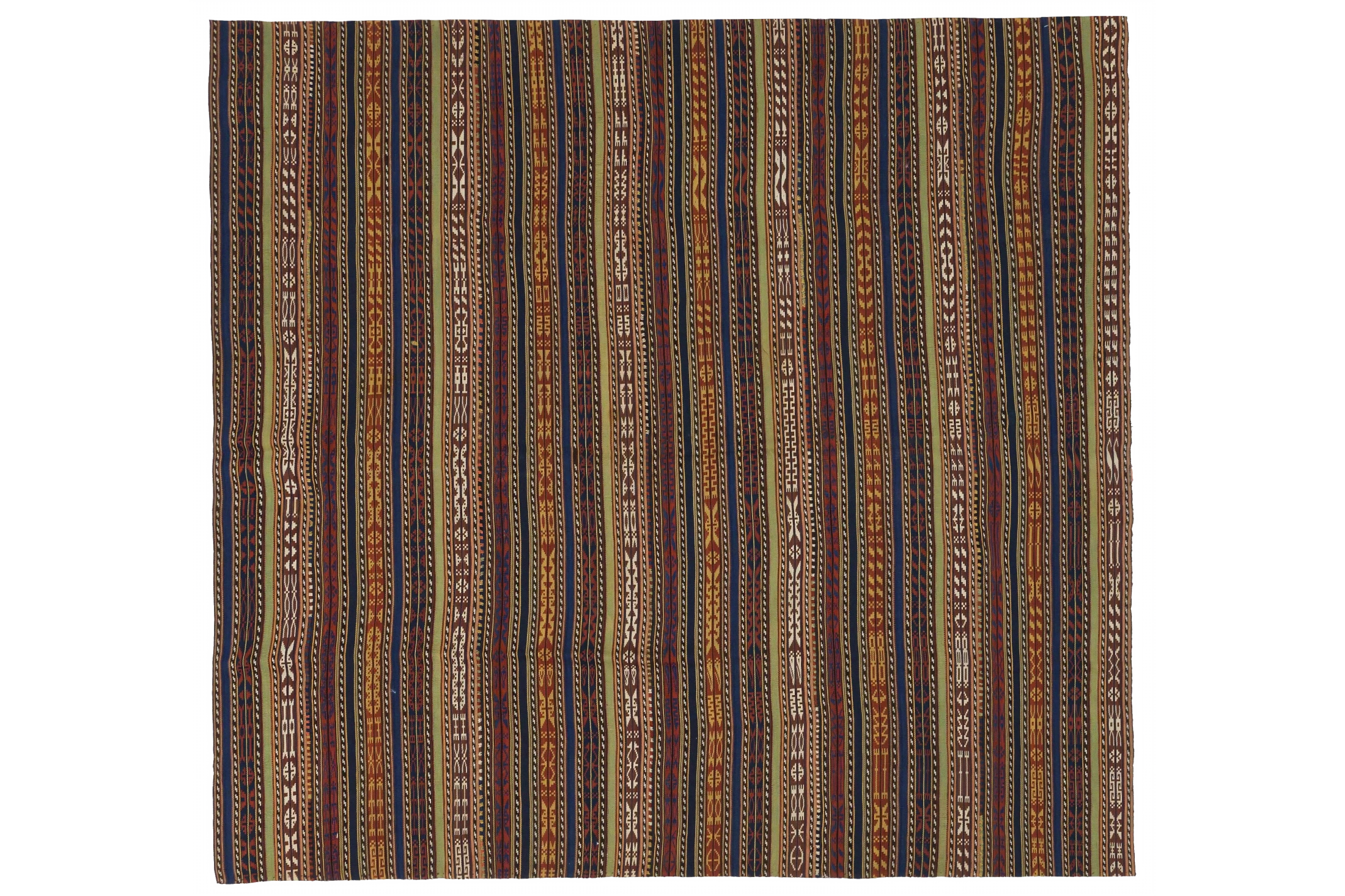 Antique Persian Transitional Rug 13559
